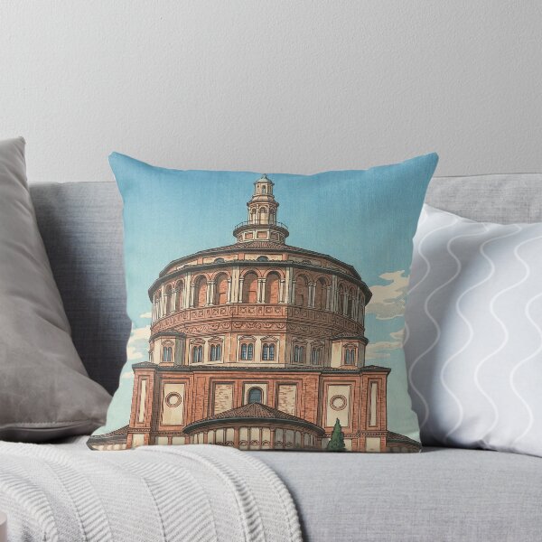 Item preview, Basilica di Santa Maria delle Grazie Japanese Woodblock Print designed and sold by Takeda-art.