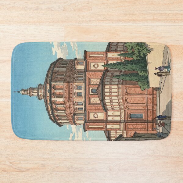 Item preview, Basilica di Santa Maria delle Grazie Japanese Woodblock Print designed and sold by Takeda-art.