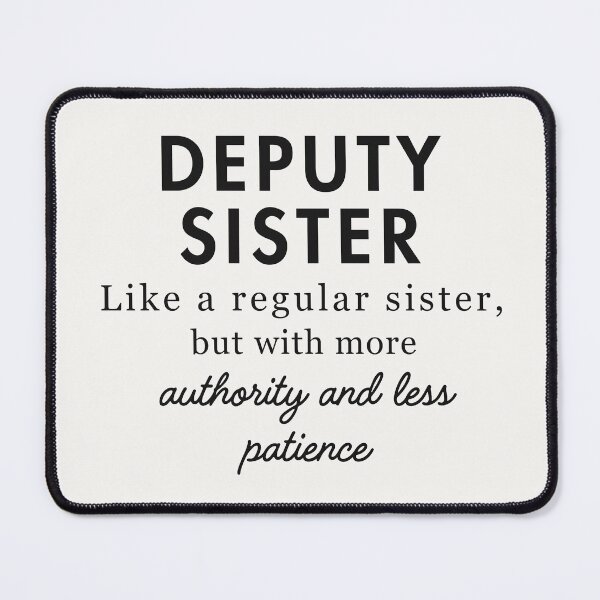 Item preview, Deputy Sister | Charge Nurse | Ward Sister | Funny Nurse designed and sold by Anniko Art Studio.