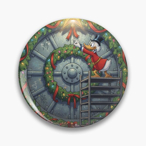 Item preview, Scrooge McDuck Decorating Money Bin Christmas Vault Star designed and sold by GEK-NERD.