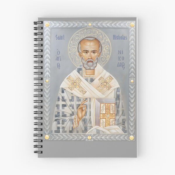 Item preview, Saint Nicholas the Wonderworker, Orthodox icon , English inscriptions added, A very delicate icon designed and sold by orthodox-icon.