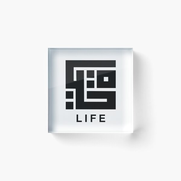 Item preview, Life (حياة) Arabic Calligraphy Art designed and sold by ZENclothing.