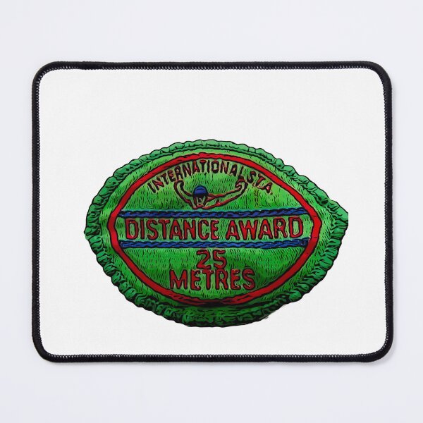 Item preview, 25m swimming badge, retro, nostalgia, 1980s designed and sold by JustforLaughs1.