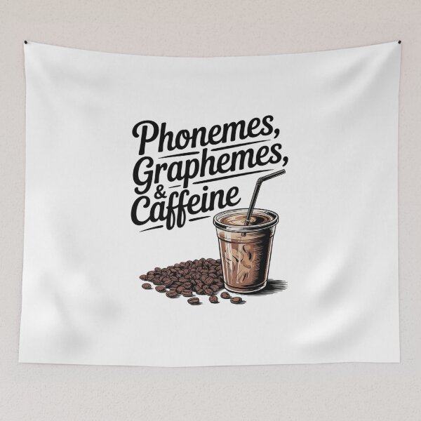 Item preview, Phonemes Graphemes and Caffeine Reading Back to School 02  designed and sold by MicanCuteStore.