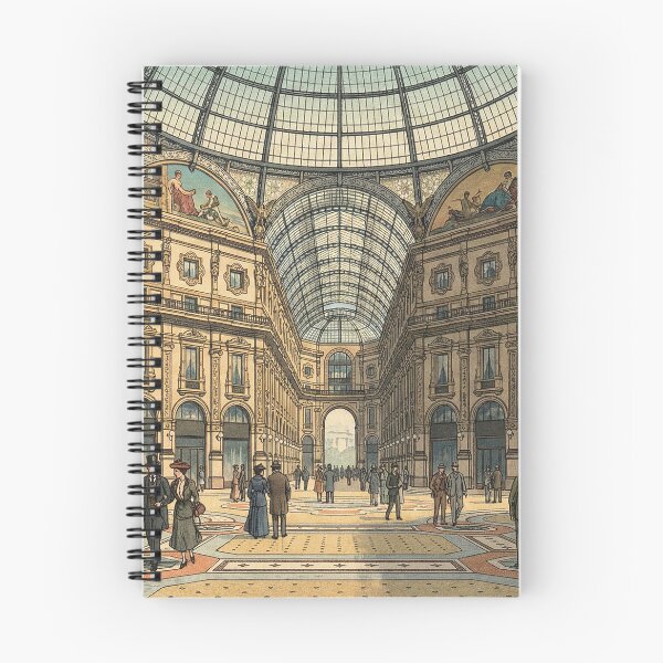 Item preview, Galleria Vittorio Emanuele II Japanese Woodblock Print designed and sold by Takeda-art.