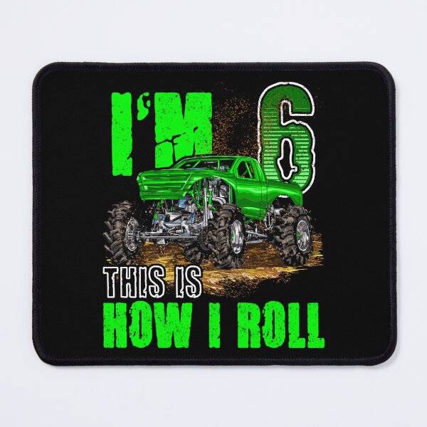 Item preview, I'm 6 This Is How I Roll Monster Truck Birthday designed and sold by JRRTs.