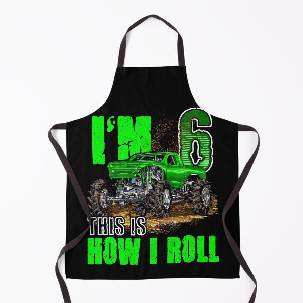 Item preview, I'm 6 This Is How I Roll Monster Truck Birthday designed and sold by JRRTs.