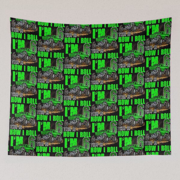 Item preview, I'm 6 This Is How I Roll Monster Truck Birthday designed and sold by JRRTs.