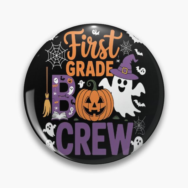 Item preview, 1st Grade Boo Crew Teacher Student Halloween designed and sold by CottonCandyPrin.