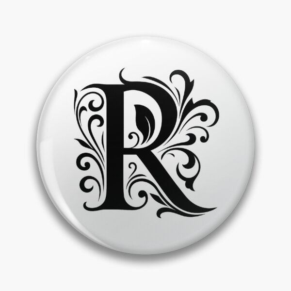Item preview, Elegant R – Ornamental Letter Art designed and sold by luckyyouth.
