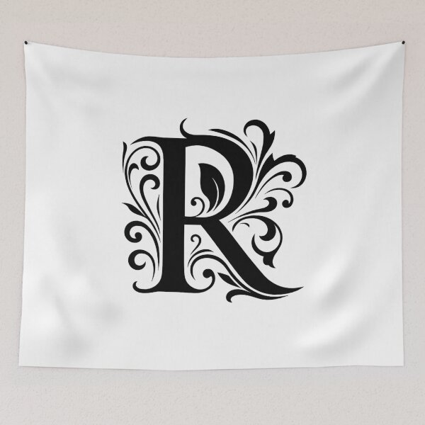 Item preview, Elegant R – Ornamental Letter Art designed and sold by luckyyouth.