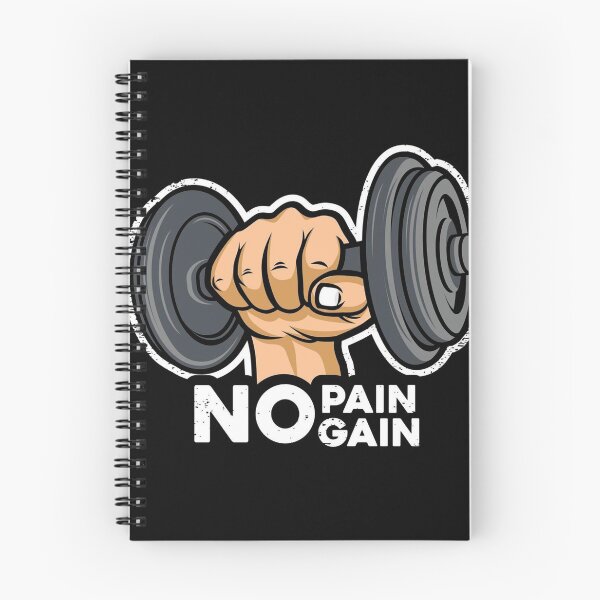 Item preview, No Pain No Gain Motivation designed and sold by Lineesh Kumar.