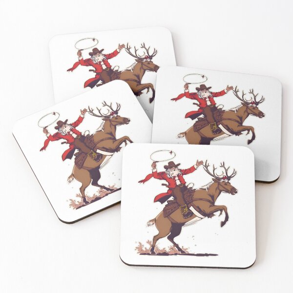 Item preview, Cowboy Santa Western Christmas Classic designed and sold by Thread&Fable.