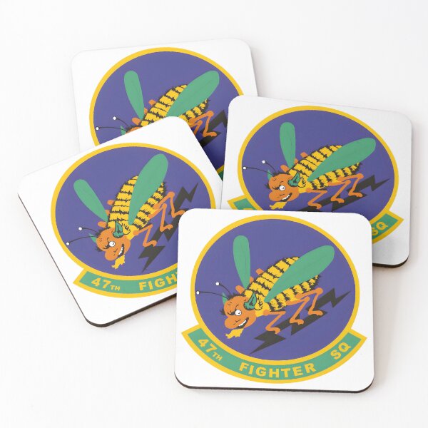 Item preview, 47th Fighter Squadron Buzzards/Bumble Bee Patch designed and sold by CharlieDesings.