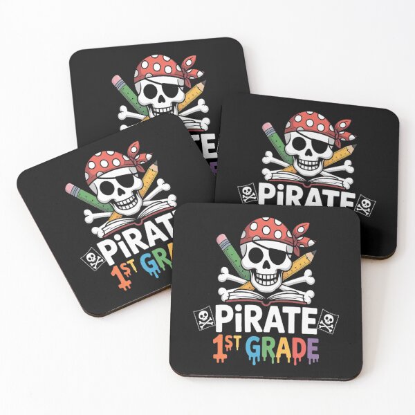 Item preview, 1st Grade Pirate Halloween for Student Teacher designed and sold by CottonCandyPrin.