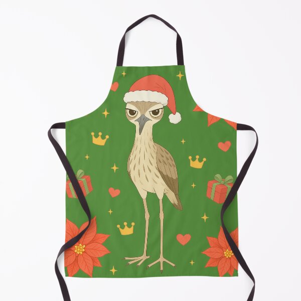 Item preview, Australian Stone-Curlew Christmas - Green designed and sold by HIMEKARI.