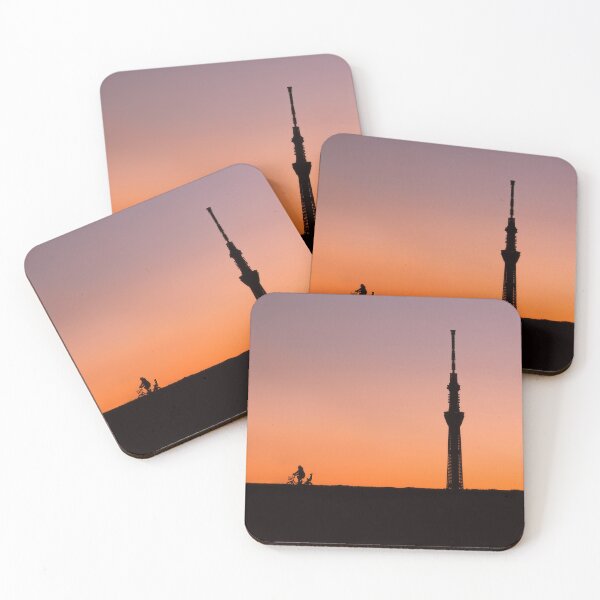 Item preview, Sunset with Tokyo Skytree designed and sold by Jordan McChesney.
