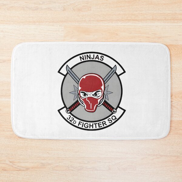 Item preview, 32d Fighter Squadron Ninjas Patch designed and sold by CharlieDesings.