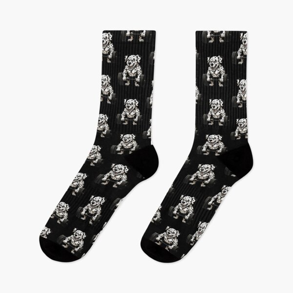 Item preview, Dalmatian Weightlifting Bodybuilder Workout Gym Dog Lover designed and sold by CaraRuth.