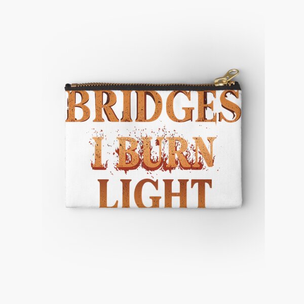 Item preview, May The Bridges I Burn Light My Way Shirt – Savage Aesthetic Quote T-Shirt, Toxic People Cutting Off, Self Growth Tee designed and sold by GAIDREDA.
