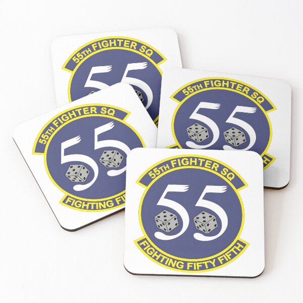 Item preview, 55th Fighter Squadron Fighting Fifty Fifth Patch designed and sold by CharlieDesings.