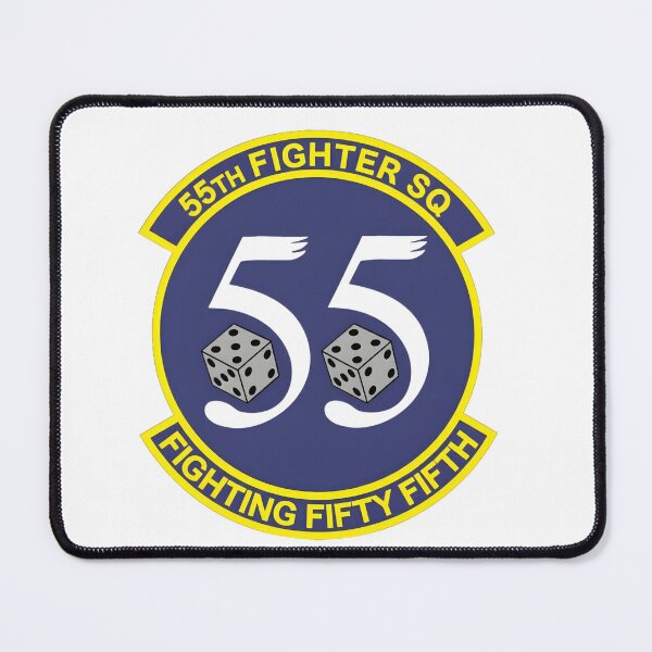 Item preview, 55th Fighter Squadron Fighting Fifty Fifth Patch designed and sold by CharlieDesings.
