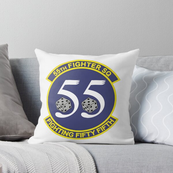 Item preview, 55th Fighter Squadron Fighting Fifty Fifth Patch designed and sold by CharlieDesings.