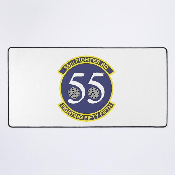Item preview, 55th Fighter Squadron Fighting Fifty Fifth Patch designed and sold by CharlieDesings.
