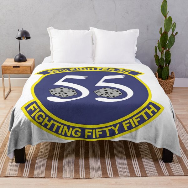 Item preview, 55th Fighter Squadron Fighting Fifty Fifth Patch designed and sold by CharlieDesings.