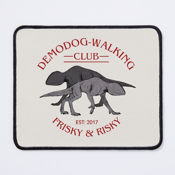 Item preview, Funny Demodog Walking Club White designed and sold by TackyTime.