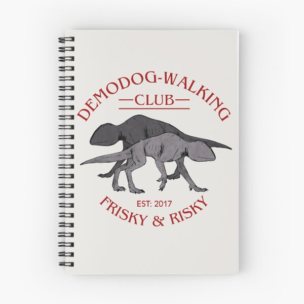 Item preview, Funny Demodog Walking Club White designed and sold by TackyTime.