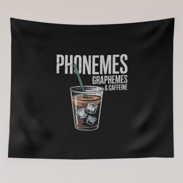 Item preview, Phonemes Graphemes and Caffeine Reading Back to School03  designed and sold by MathisBellanger.