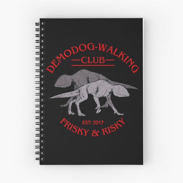 Item preview, Funny Demodog Walking Club Black designed and sold by TackyTime.