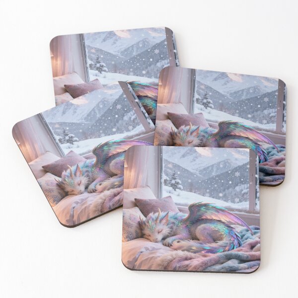 Item preview, Snowy Slumber Beast - Cold Comfort designed and sold by Simple Life & KAMOCHI.