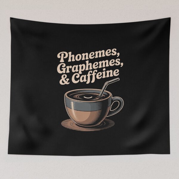 Item preview, Phonemes Graphemes and Caffeine Reading Back to School04  designed and sold by MathisBellanger.