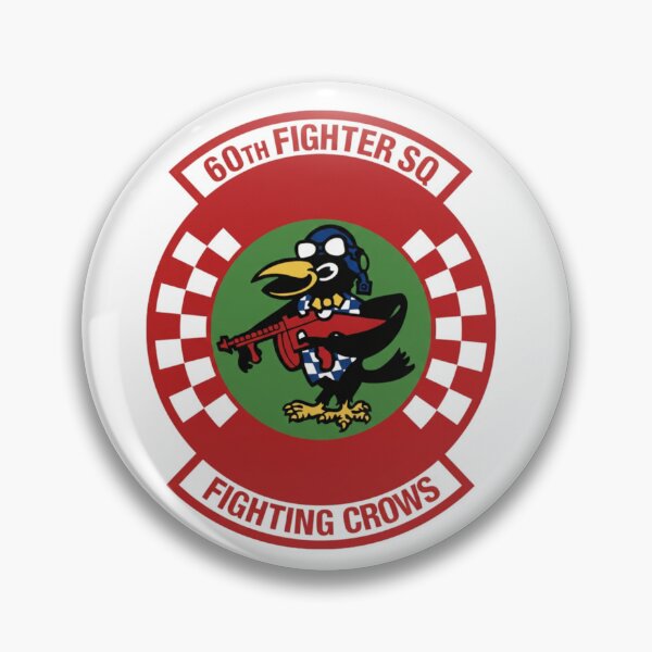 Artikelvorschau, Abzeichen des 60. Jagdgeschwaders „Fighting Crows“ entworfen und verkauft von CharlieDesings.