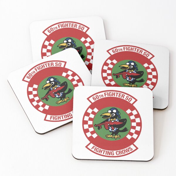 Item preview, 60th Fighter Squadron Fighting Crows Patch designed and sold by CharlieDesings.