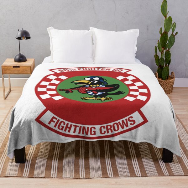 Item preview, 60th Fighter Squadron Fighting Crows Patch designed and sold by CharlieDesings.