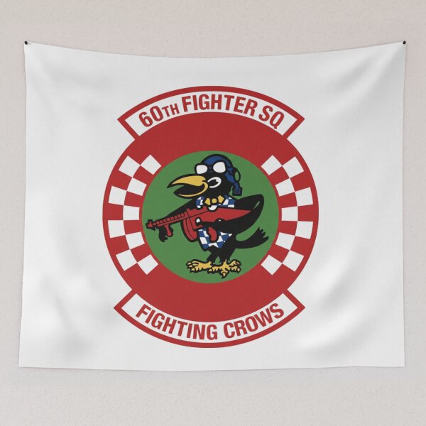 Item preview, 60th Fighter Squadron Fighting Crows Patch designed and sold by CharlieDesings.