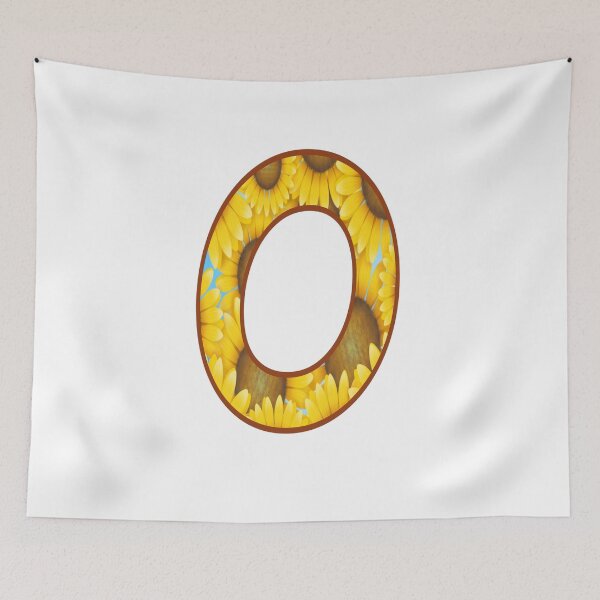Item preview, Letters, flowers,O designed and sold by Sujinthaiart.