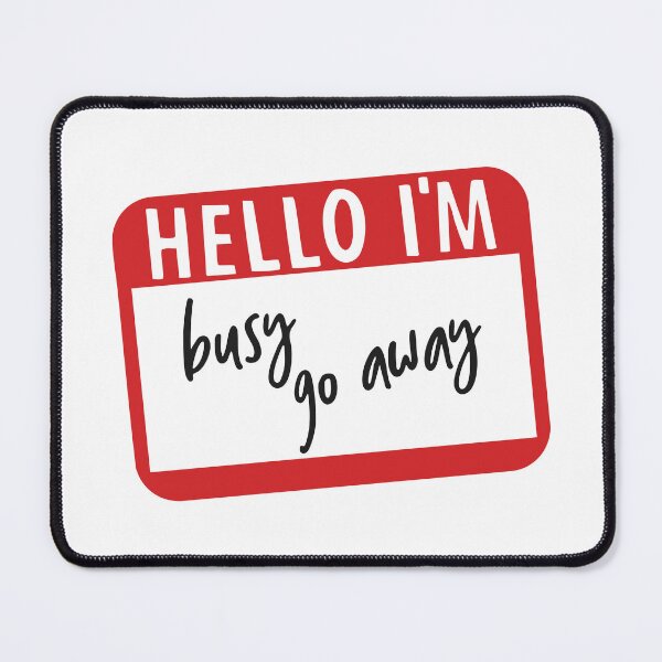 Item preview, busy-introvert designed and sold by Lora Art.