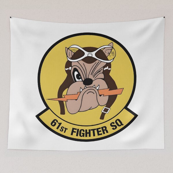Item preview, 61st Fighter Squadron Bully Boys Patch designed and sold by CharlieDesings.