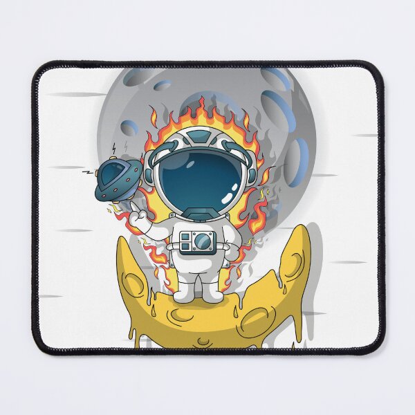 Item preview, Too Hot For This Planet – Astronaut Mode Activated | Cool Space Astronaut Design designed and sold by Rehma Wear.
