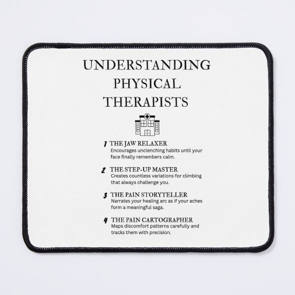 Item preview, Physical Therapist Humor Print designed and sold by PsyFlow35.