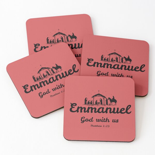 Item preview, Emmanuel God with us matthew 1:23  designed and sold by MrDomStore.
