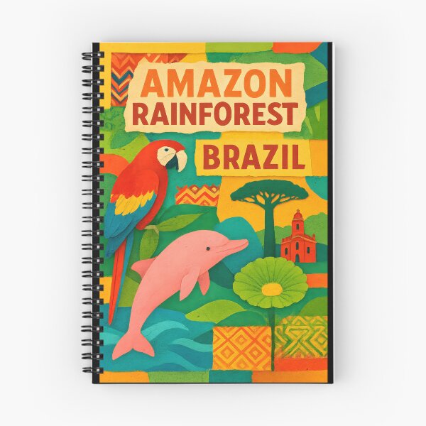 Item preview, Amazon Rainforest Culture Collage Poster - Macaw & Tribal Motifs designed and sold by Cosmopolis.