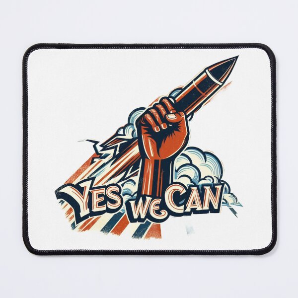 Item preview, Art stickers of phrase yes we can designed and sold by RDYM.