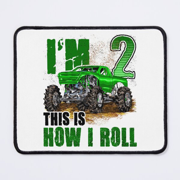 Item preview, I'm 2 This Is How I Roll Monster Truck Birthday designed and sold by JRRTs.