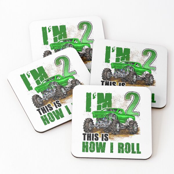 Item preview, I'm 2 This Is How I Roll Monster Truck Birthday designed and sold by JRRTs.