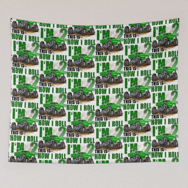 Item preview, I'm 2 This Is How I Roll Monster Truck Birthday designed and sold by JRRTs.